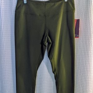 Zella Live-In Green Active Leggings from Nordstrom